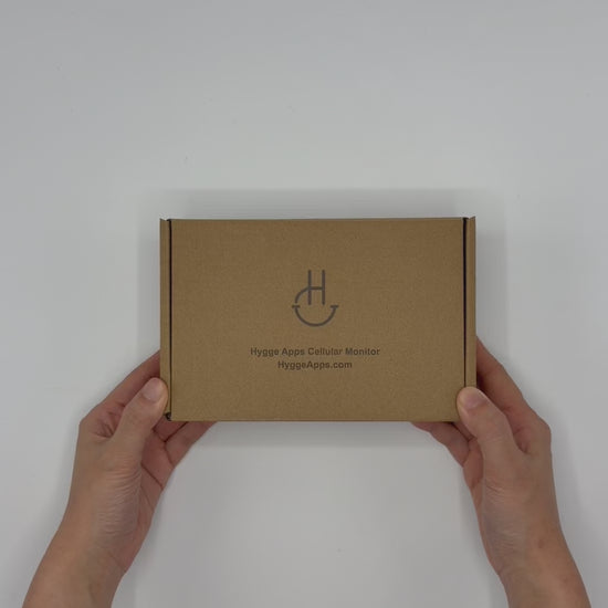 Cellular monitor unbox and install
